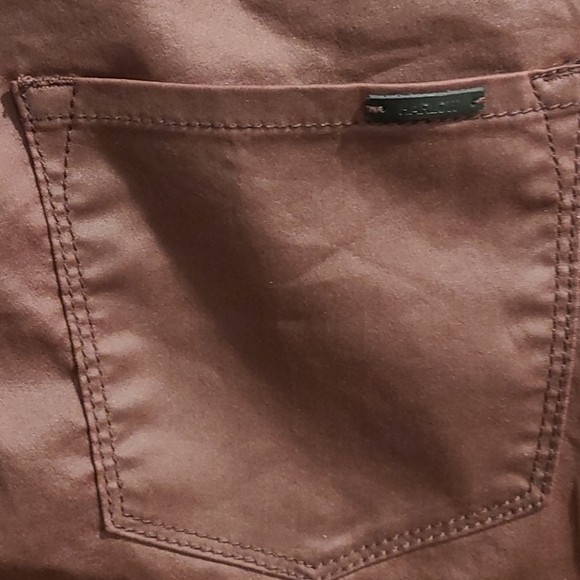 NWT Harlow hi rise Maroon jeans / pants - Picture 3 of 10